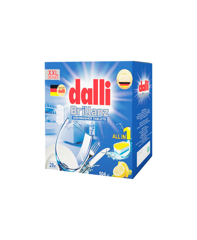 قرص ماشین ظرفشوئی ۲۸ عددی dalli